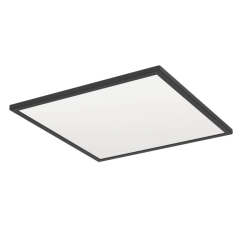 ROVITO oprawa sufitowa Plafon LED 50x50cm IP44 Czarny kwadratowy 901444 EGLO