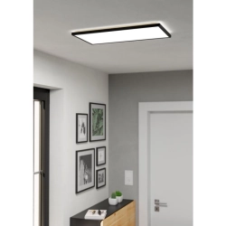 ROVITO oprawa sufitowa Plafon LED 57x30cm IP44 Czarny prostokątny 901445 EGLO