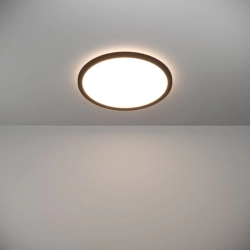 ROVITO-R oprawa sufitowa Plafon LED 39cm IP44 na pilota Czarny okrągły 901454 EGLO