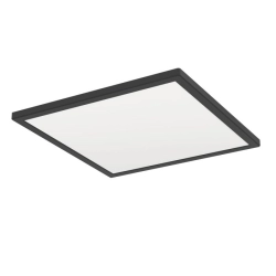 ROVITO-Z oprawa sufitowa Plafon LED 39x39cm IP44 RGB+TW Czarny kwadratowy 901467 EGLO
