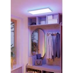 ROVITO-Z oprawa sufitowa Plafon LED 57x30cm IP44 RGB+TW Biały prostokątny 901477 EGLO