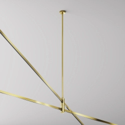 Mocowanie sufitowe podwójne Long 700 mm Flarity TRA159C-D1-BS Maytoni - zdjęcie produktu