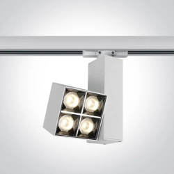 Reflektor Mirror Square Track Lights Die cast 65406BT/W/W ONE LIGHT