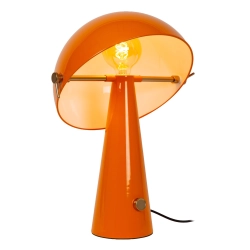 BARONE Lampa stołowa – Pomarańczowa – Ø38 – 1xE27 – 40W – Metal 65502/52/53 Lucide - zdjęcie produktu