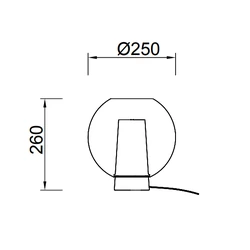 Lampa biurkowa Mantra Nora 8404MA - zdjęcie dodatkowe 1