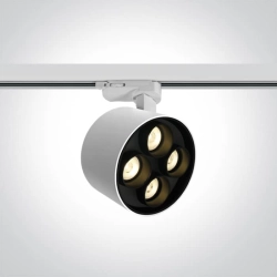 kinkiecik.pl Ravin 65656CT/W/W biały reflektorek track spot SMD LED 3000K 24W 230V dark light; zasilacz 700mA w kompleci