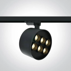 kinkiecik.pl Ravin 65656DT/B/W czarny reflektorek track spot SMD LED 3000K 36W 230V dark light; zasilacz 1000mA w komple