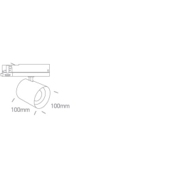 Reflektor The Dimmable Track Light 65660BTT/W/C ONE LIGHT