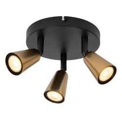 TIANA Spot sufitowy – Szampański – 3xGU10 – 25W – Metal 65901/13/05 Lucide - zdjęcie produktu