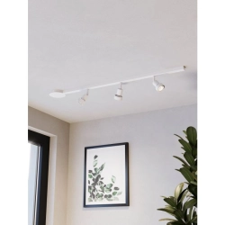 EASYT SET 3 SPOTS system szynowy 102 cm biały 3x spot GU10 901668 EGLO