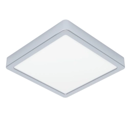 FUEVA 6 Plafon LED 10,5W 2700/4000/6500K IP44 chrom kwadratowy / oprawa natynkowa 901766 EGLO