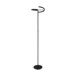 CASTELPOTO Lampa podłogowa LED czarna 2000lm 3000K 901972 EGLO