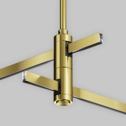 Mocowanie sufitowe podwójne Medium 300 mm Flarity TRA158C-D1-BS Maytoni - zdjęcie dodatkowe 1