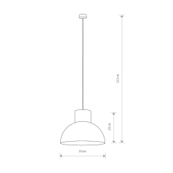 Lampa wisząca WORKS BLACK 6613 Nowodvorski - zdjęcie dodatkowe 1