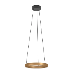 TRABUCO Lampa wisząca LED 55cm Brąz 5250lm 2200-6500K 390451 EGLO