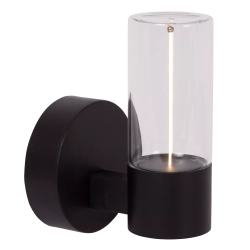 FILANI Kinkiet LED 1x6,5W 2700K IP54 czarny 66800/07/30 Lucide - zdjęcie produktu