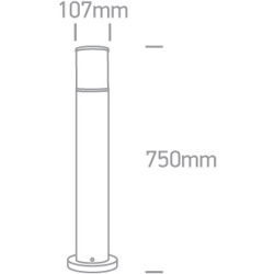 Lampa stojąca The E27 Tube Lights Die cast 67102/BR ONE LIGHT