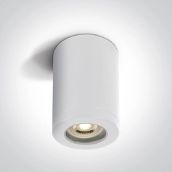 The GU10 Outdoor Cylinder Lights ABS+PC IP65 67142A/W ONE LIGHT