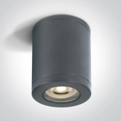 The GU10 Outdoor Cylinder Lights ABS+PC IP65 67142B/AN ONE LIGHT