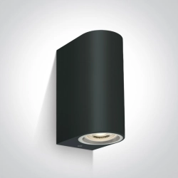 The GU10 Outdoor Cylinder Lights ABS+PC IP65 67142G/B ONE LIGHT