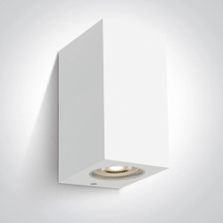 The GU10 Outdoor Cube Lights ABS+PC ONE 67142K/W LIGHT