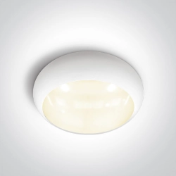 WHITE EMERGENCY 3Hrs PLAFON 15W CCTV IP65 230V 67218E/W/V ONE LIGHT