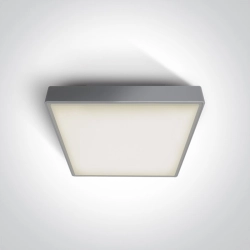 GREY LED PLAFON 16W WW IP65 EMERGENCY 3hrs 230V 67282ANE/G/W ONE LIGHT