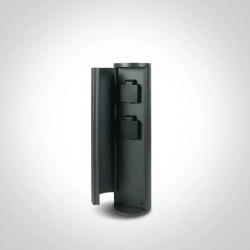 kinkiecik.pl 67494/AN ogrodowy słupek w kolorze atracyt IP44 40cm z gniazdami Schuko 2x1000W ONE LIGHT