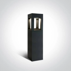 kinkiecik.pl Mateo 67506/AN/W słupek ogrodowy w kolorze antracytu LED 22W 230V 3000K IP65 60cm; ONE LIGHT