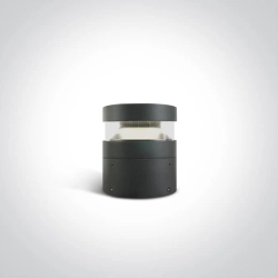 kinkiecik.pl Tizi 67510/AN/W słupek ogrodowy w kolorze antracytu LED 20W 230V 3000K IP65 20cm ONE LIGHT