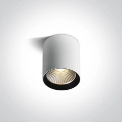 kinkiecik.pl Korfez 12108D/B/W czarny cylinder LED 8W 3000K 230V CRI97 dark light; odbłyśnik należy zamówić osobno; w ko