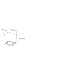 kinkiecik.pl The Cube Wall Lights 67524A/AN/W ONE LIGHT
