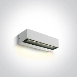 67526A1/W/W WHITE WALL 8W WW IP65 230V One Light