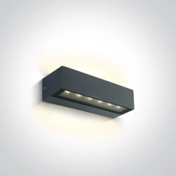 67526B1/AN/W ANTHRACITE WALL 2x6W WW IP65 230V One Light