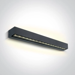 67526B3/AN/W ANTHRACITE WALL 2x13W WW IP65 230V One Light