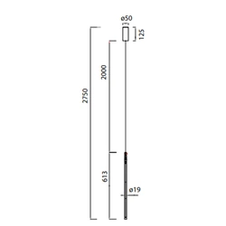 Lampa wisząca Mantra Torch 8483MA - zdjęcie dodatkowe 1