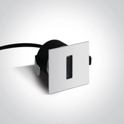 Oświetlenie schodowe Indoor/Outdoor Decorative Wall Recessed Aluminium 68004/W/W ONE LIGHT