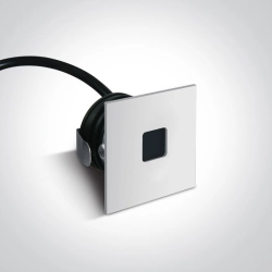 Oświetlenie schodowe Indoor/Outdoor Decorative Wall Recessed Aluminium 68004A/W/W ONE LIGHT