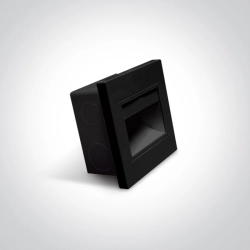 Oświetlenie schodowe Indoor Square Wall Recessed 68007/B/W ONE LIGHT