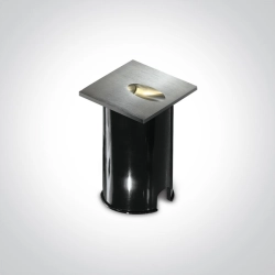 Oświetlenie schodowe Indoor/Outdoor Dark Light Wall Recessed 68032/AL/W IP54 ONE LIGHT