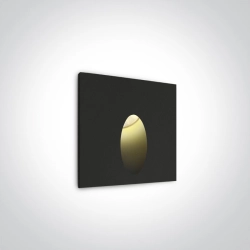 Oświetlenie schodowe Indoor/Outdoor Dark Light Wall Recessed 68032/B/W IP54 ONE LIGHT