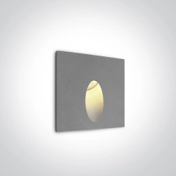 Oświetlenie schodowe Indoor/Outdoor Dark Light Wall Recessed 68032/G/W IP54 ONE LIGHT