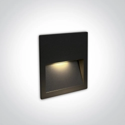 Oprawa wpuszczana Outdoor Dark Light Wall Recessed Die cast 68068A/B/W IP65 ONE LIGHT