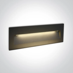 Oprawa wpuszczana Outdoor Dark Light Wall Recessed Die cast 68068C/AN/W IP65 ONE LIGHT