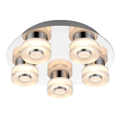 kinkiecik.pl Plafon RITA 5LT FLUSH RGB REMOTE 68913 ENDON