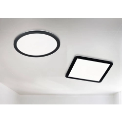 kinkiecik.pl Plafon LED czarny kwadrat IP44 CAMILLA 689314032 TRIO