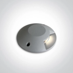 kinkiecik.pl Mauri 69058A/G/W szary zewnętrzny wpust COB LED 3000K IP67 6W 100-240V; nieściemnialny zasilacz LED w zesta