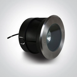 SS316L IP67 INGROUND COB LED 10W WW 20deg 230V DARK LIGHT 69070B/W ONE LIGHT