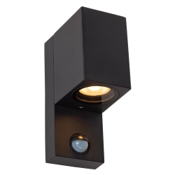 ZARO IR Kinkiet Zewnętrzny 1xGU10 IP65 Czujnik ruchu i dzień/noc Czarny 69802/01/30 Lucide - zdjęcie produktu