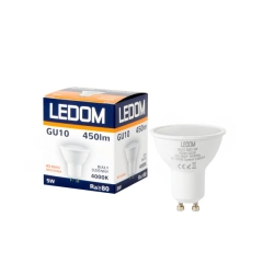 Żarówka LED SMD GU10 230V 5W biała dzienna 4000K - zdjęcie dodatkowe 1